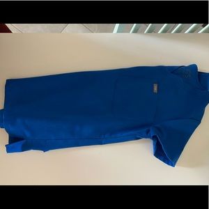 Figs scrubs royal blue